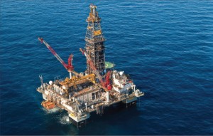 The dynamically positioned ENSCO 8501 ultra-deepwater semisubmersible rig is resuming drilling in the US Gulf of Mexico for Noble Energy. The unit is capable of drilling in up to 8,500-ft water depth. 