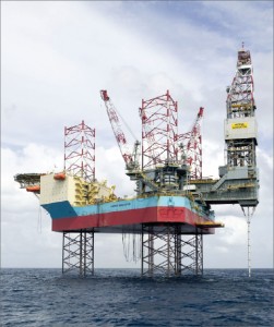 The ultra harsh-environment jackup Maersk Innovator is working under an eight-year contract in the Norwegian North Sea. The unit is designed to drill subsea wells in addition to traditional surface-completed wells.