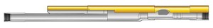 Figure 2: Suited for intelligent completions, Baker Hughes’ HydraSplit system creates a level 5 hydraulically isolated junction for selective integration of casing exit technology, and the multilateral junction improves reliability by saving a trip. This reduces the exposure time between when the lateral leg is drilled and the lateral completion is installed. 