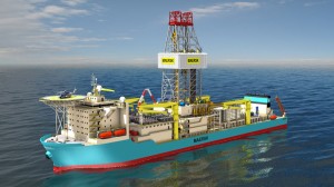 The new simulator will incorporate custom rig packages for each of Maersk Drilling’s three latest newbuilds, including this ultra-deepwater drillship.