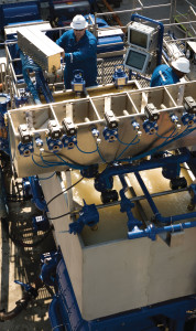 Modern cementing equipment is highly automated and process-controlled to meet rigorous standards for quality control.