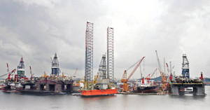 Jurong Shipyard, a subsidiary of Sembcorp Marine, has orders for nine jackups and four semisubmersibles at its yard in Singapore. Sembcorp is also building a new yard, Estaleiro Jurong Aracruz in Brazil, that’s scheduled for completion by the end of 2014. Contracts already include seven drillships for Sete Brasil.