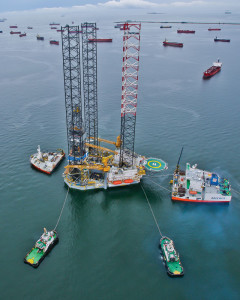 The industry’s need for bigger and more robust jackups, such as the Hercules Triumph, was a factor in Hercules Offshore’s decision to buy out Discovery Offshore last year. The Hercules Triumph is working for Cairn through February 2014.