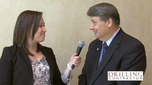 Bill Tanner, IADC VP - PGRA, speaks with DC Editorial Assistant Lauren Wolfson at the 2014 IADC Drilling Onshore Conference in Houston on 15 May. Mr Tanner provided an update on IADC’s current legislative program.