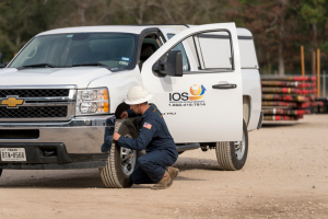 After IOS identifies the specific vehicle a driver might operate, the driver will complete a driver training course and learn what to look for during vehicle inspections. This is followed by behind-the-wheel training and assessments.