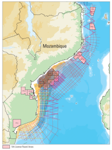 The new seismic survey includes extensions to the original program in the Mozambique Channel, south extension offshore the Limpopo River and the Rovuma Basin.