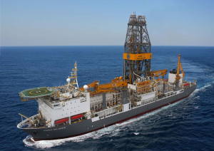 The Rowan Reliance is under contract to Cobalt International until February 2018. The drillship was able to secure a dayrate in the $600,000s before rates were driven down to $400,000/day, the current average reported by IHS. Rowan’s other ultra-deepwater drillship in the Gulf, the Rowan Resolute, is under contract with Anadarko until 2017, also with a dayrate in the $600,000s.