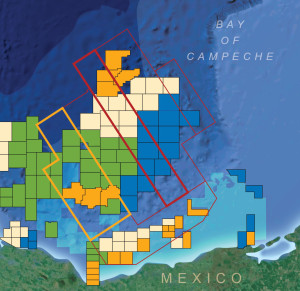 SSchlumberger has launched a new multiclient wide-azimuth seismic survey in the Campeche Basin offshore Mexico. Expected to be complete in early 2016, it will cover 80,000 sq km.  