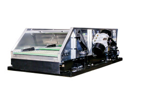 Fluid Systems’ MultiG shaker, launched at the 2015 OTC, can exert up to 50 G’s on the drilling mud through multi-frequency vibrations. The shaker achieves the high variable speeds through “exciter” weights, adopted from the mining industry, that multiply force onto the shaker screen panel. 