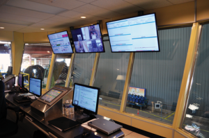 The performance of Tenaris’s BlueCoil system is monitored from a control room. The system, which has a yield strength of 125 ksi, was commercially deployed for the first time in mid-2015. 