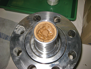 The pilot valve actuator was successfully tested even with the formation of a hardened filter cake on the piston face.