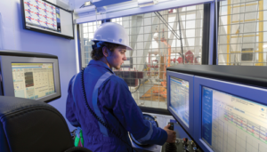 Nabors recently introduced Rigtelligent, an icon-based modular control system that automates routine drilling tasks to provide more consistent performance while also enhancing the safety and efficiency of operations. Drillers can utilize the control system to perform simultaneous tasks that were previously done in sequence. Completing these tasks in parallel reduces invisible flat time for operators.