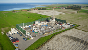 KCA Deutag land rig operating in the Netherlands.