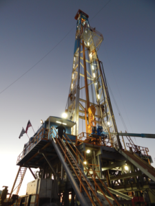 Latshaw Drilling’s Rig 14 is also drilling in Oklahoma’s STACK play. All of the nine rigs the contractor has put back to work since May 2016 are under six-month contracts or multi-well contracts that are equivalent to six months. Operators have shown a willingness to sign year-long contracts in order to lock in low dayrates. However, with the market improving, Latshaw Drilling has so far opted to sign only six-month contracts for its rigs.