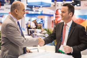 IADC President Jason McFarland (right) and IBP Secretary-General Milton Costa Filho signed a memorandum of understanding (MOU) on 4 May at the 2017 OTC in Houston. The MOU establishes a framework through which the organizations will cooperate to improve the upstream oil and gas industry in Brazil.