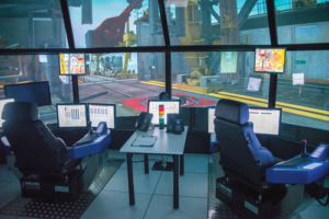 High-fidelity drill floor simulators, like this one at the Maersk Training facility in Houston, are powerful tools, but training exercises must be well-designed in order to maximize the tool’s potential to improve team performance. For example, companies often overlook the identification of learning objectives and expected performance standards when considering simulator-based exercises.