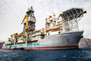 The Pacific Scirocco drillship recently completed a contract with Hyperdynamics Corp offshore Guinea. The contract was for one firm well, with three optional wells. Short-term contracts like this are still pervasive in the ultra-competitive deepwater market.