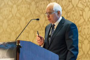 Precision Drilling President and CEO Kevin Neveu laid out his predictions for a new, data-driven paradigm in the drilling industry – an approach he called Drilling 4.0. Mr Neveu described this new approach during a keynote address at the 2018 IADC Advanced Rig Technology Conference, which was held 11-12 September in Austin, Texas. 