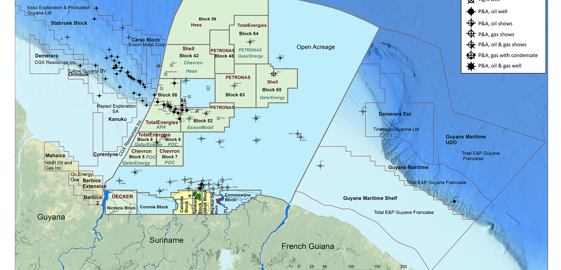 Oil Rig Map Blocky ExxonMobil withdraws from Block 52 - Drilling Contractor