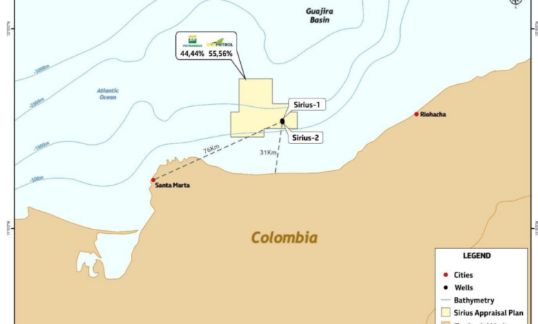 Petrobras performs drill stem test in Colombia