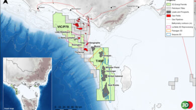The Korea National Oil Corporation (KNOC) will enter the 3D Energi and ConocoPhillips Australia (COPA) joint venture in the Otway exploration permits VIC/P79 and T/49P.