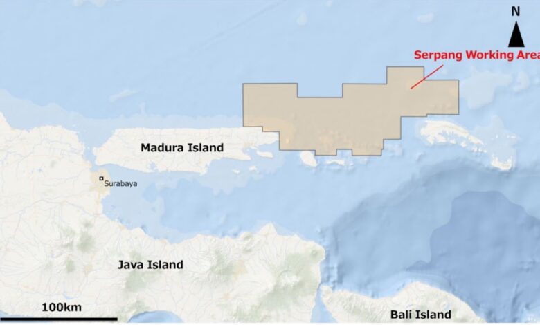 INPEX awarded Serpang Working Area, offshore Indonesia