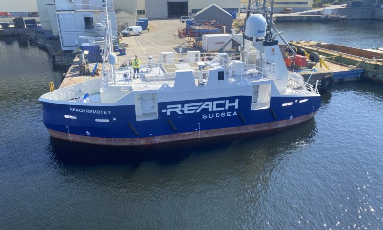 Reach Subsea’s USV sets sail for Australia