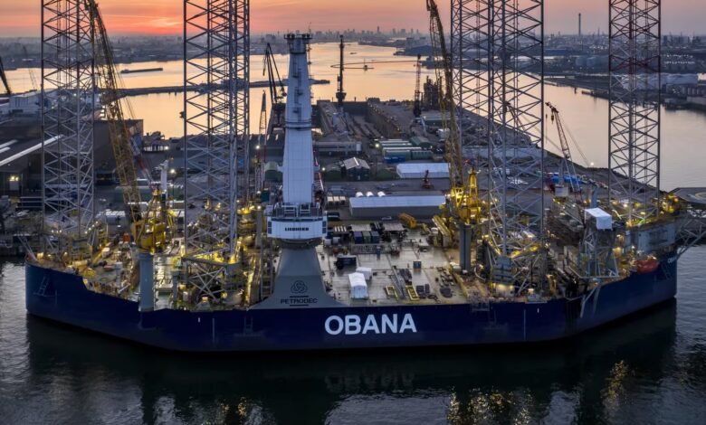 OBANA performs first heavy lift for Perenco UK decommissioning