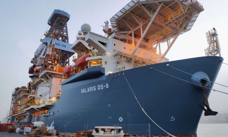 Valaris secures multi-year contract award for VALARIS DS-8