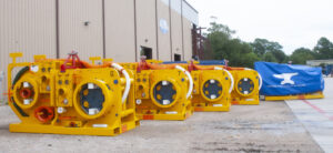 The Hercules TBOP system was deployed in soft seabed conditions in the US Gulf to better manage wellhead fatigue and provide stability to the well system, reducing overall project risk. Source: Trendsetter Vulcan Offshore