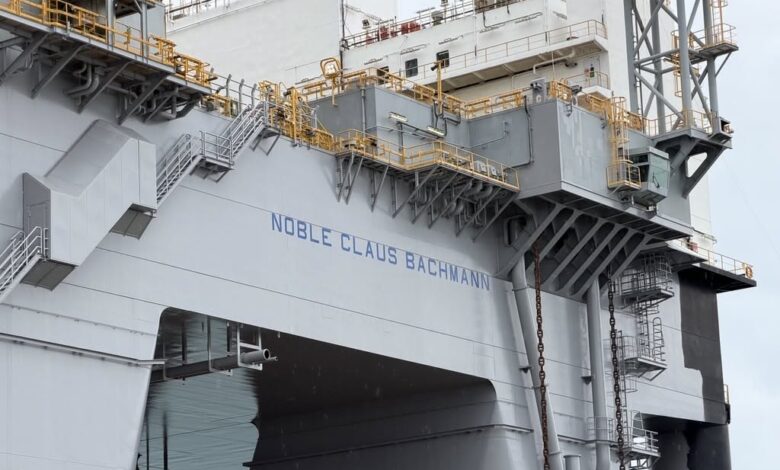 Noble lands three-well UK contract with BP, renames Noble GreatWhite semisubmersible
