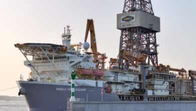 Noble Faye Kozack lines up Tullow work offshore Ghana