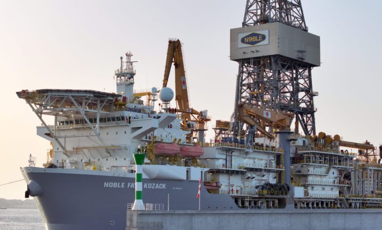 Noble Faye Kozack lines up Tullow work offshore Ghana